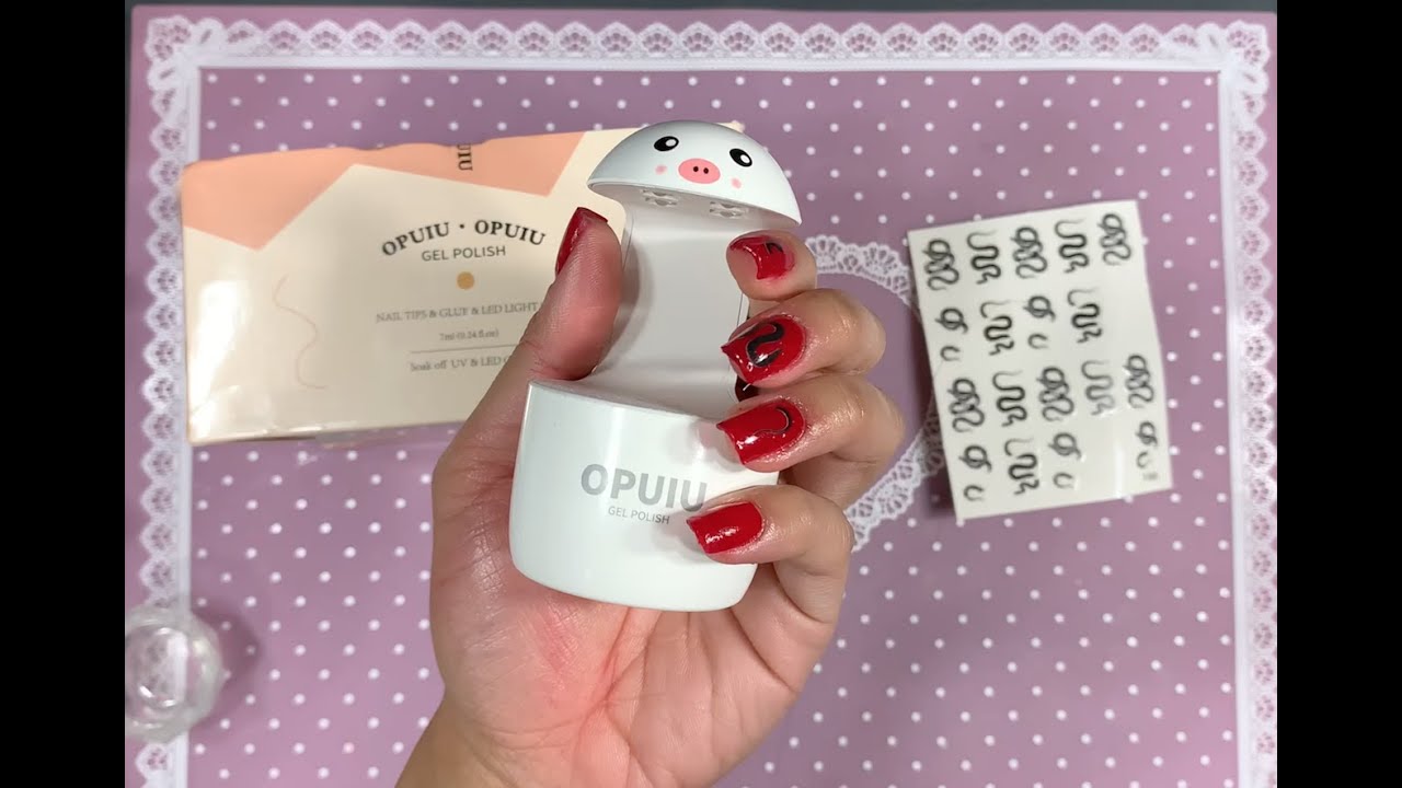 APRES DUPE | OPUIU Nail Tips and Glue Gel Kit | $15 | DEMO