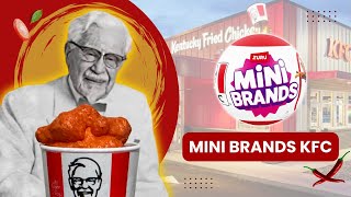 *NEW* Mini Brands KFC Unboxing  🤩🍗😱