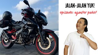 Kehidupan Pengantar Paket Di Bali