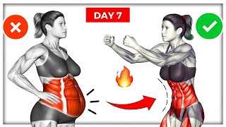5 bed exercises for a flat stomach in 7 days