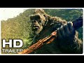 GODZILLA VS KONG "Kong Tries To Break The Barrier Shield" Trailer (NEW 2021) Monster Movie HD