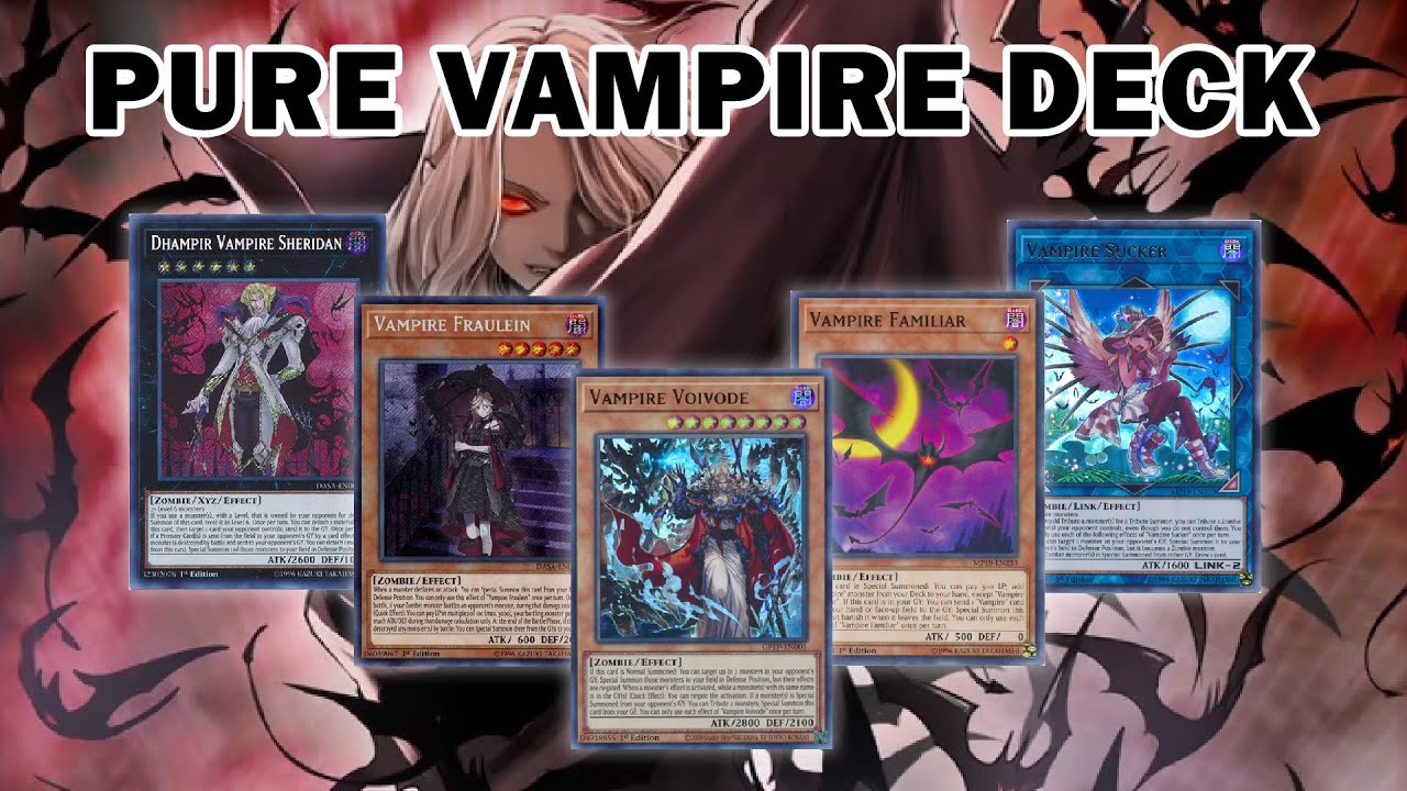 PURE VAMPIRE DECK BUILD - NOVEMBER 2021