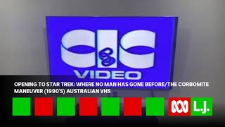 Opening To Star Trek Where No Man Has Gone Beforethe Corbomite Maneuver 1990S Australian Vhs