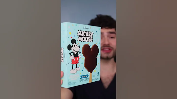 Disney Mickey Mouse Ice Cream vs Toothbrush! #shorts