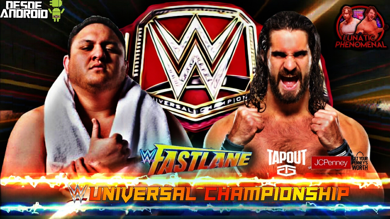 Como Hacer Un Match Card de WWE FASTLANE 2017 Desde Android || TUTORIAL ...