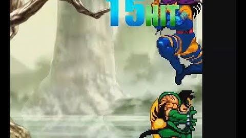 MvC2: Wolverine Wall-Jump Crossup Overhead 60% Sequence by Derelearnslow