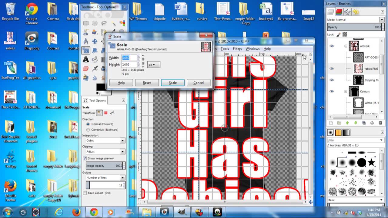 Download Gimp SF Shirt Mockup - YouTube