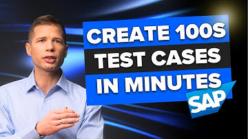 How to Create 100s of TEST CASES in MINUTES? Int4 Robotic Crawler for SAP S/4HANA