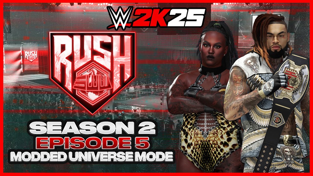 SWW Rush | WWE 2K25 Modded CAW Universe Mode | S2 Ep. 5
