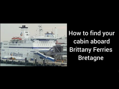 Brittany Ferries Bretagne: How to find your cabin, by the Bearded Blogger