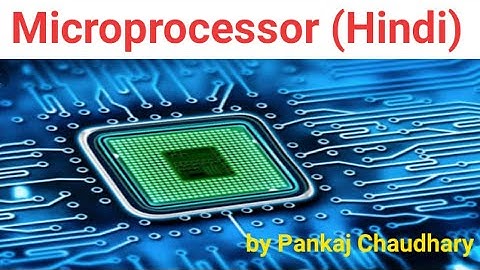 Microprocessor in hindi | types of microprocessor