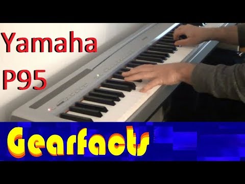 Yamaha P95 Electronic Piano demo. Very smooth instrument.