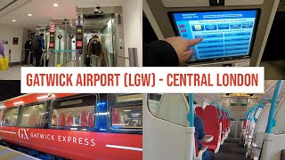 London Gatwick Airport to London City  GATWICK EXPRESS