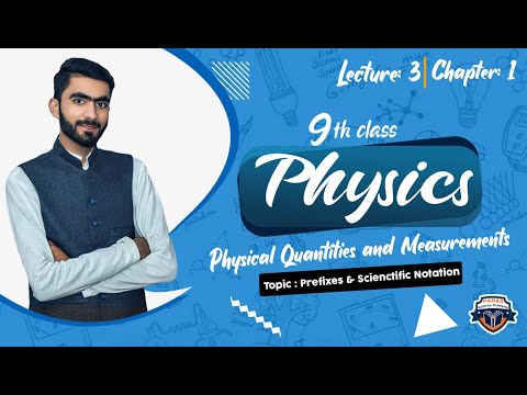 9th class Physics Chapter 1 Prefixes and Scientific Notation ...