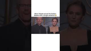 Famous Natalie Portman’s queen behavior that shook the Golden Globes awards. Wealth
