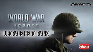 Come aumentare il grado di eroe in World War Heroes screenshot 3