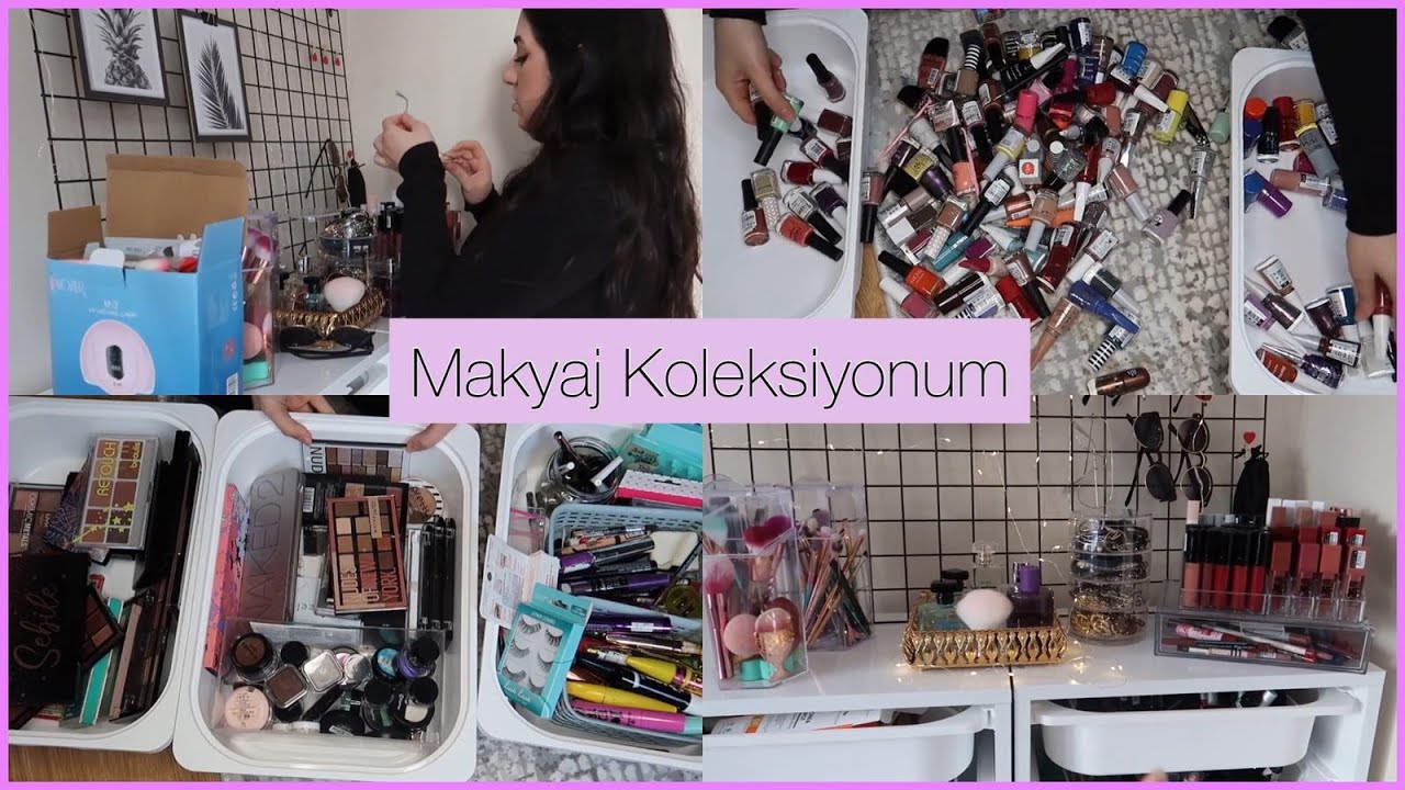 MAKYAJ KOLEKSİYONUMU DÜZENLİYORUM 💄