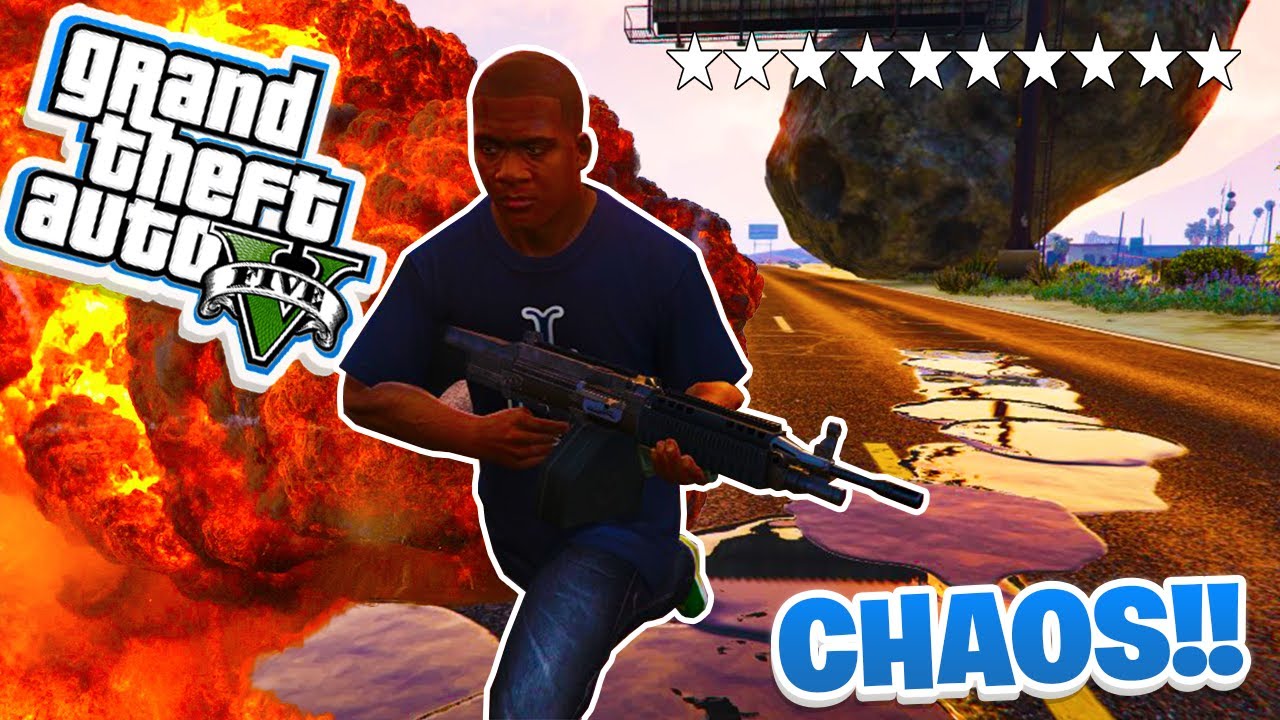 Surviving CHAOS in GTA 5 (GTA 5 Mods) - YouTube