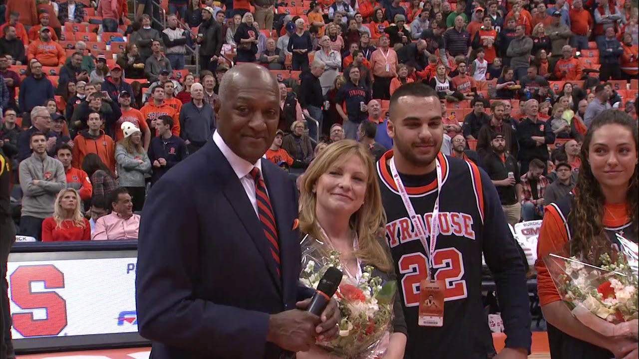 Dennis DuVal Jersey Retirement Ceremony