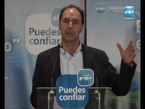 Diego: "Zapatero a Cantabria le ha negado todo"