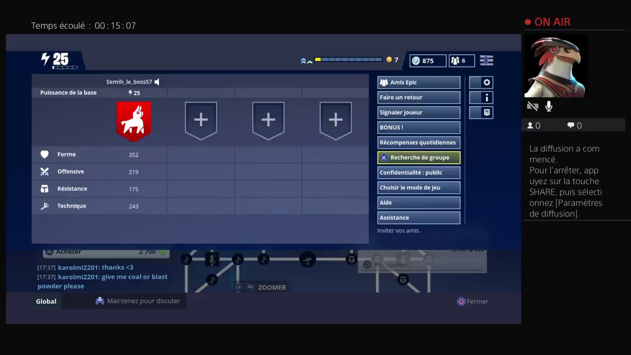 Compte Fortnite Sauver Le Monde Fossoyeur 130 Avec X15 - Neuf Jamais Utilisé - PS4
