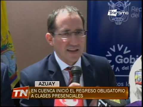 En Cuenca inició el regreso obligatorio a clases presenciales