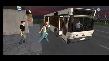 Рейс по маршруту  Лаптары-Асола на маз 103.065 в PBSU#protonbussimulator