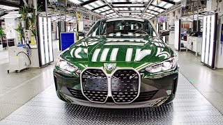 Inside Multi Billion $ BMW Factory Producing the Latest i4 Series Coupe - Production Line