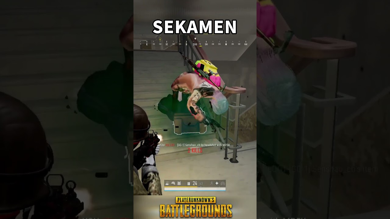 【#PUBG】1v4 | WELCOME TO 1v4 CLASS AT SCHOOL【せかめん/SEKAMEN】#ソロスク #shorts