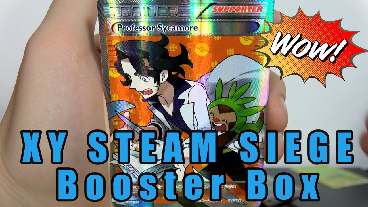 Pokemon XY Steam Siege Booster Box Opening! MUST WATCH! [2]