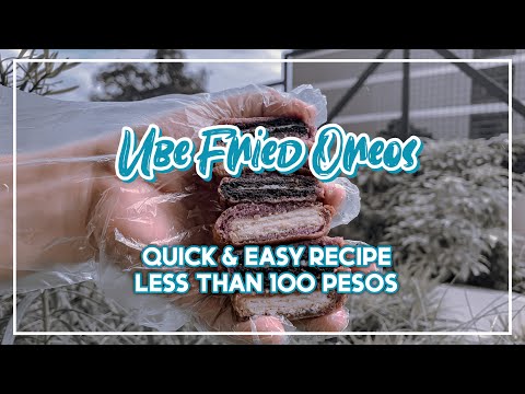 Ube Fried Oreos✨itstadhannah