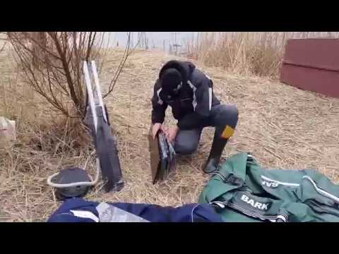 Распаковка и первый спуск на воду ПВХ лодки Bark BT310