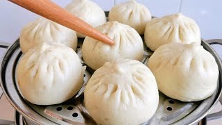 【蒸包子】先别直接上锅蒸，诀窍告诉你，包子松软筋道，不塌陷丨董小厨家常菜