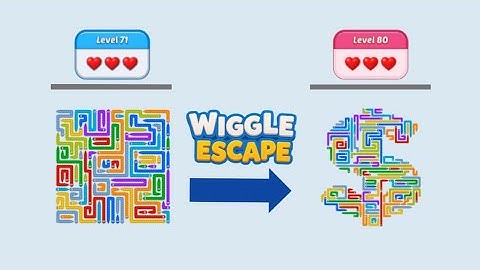 Wiggle Escape: Snake Puzzle All Levels (Part 7) | No Commentary & No Music | Android Gameplay