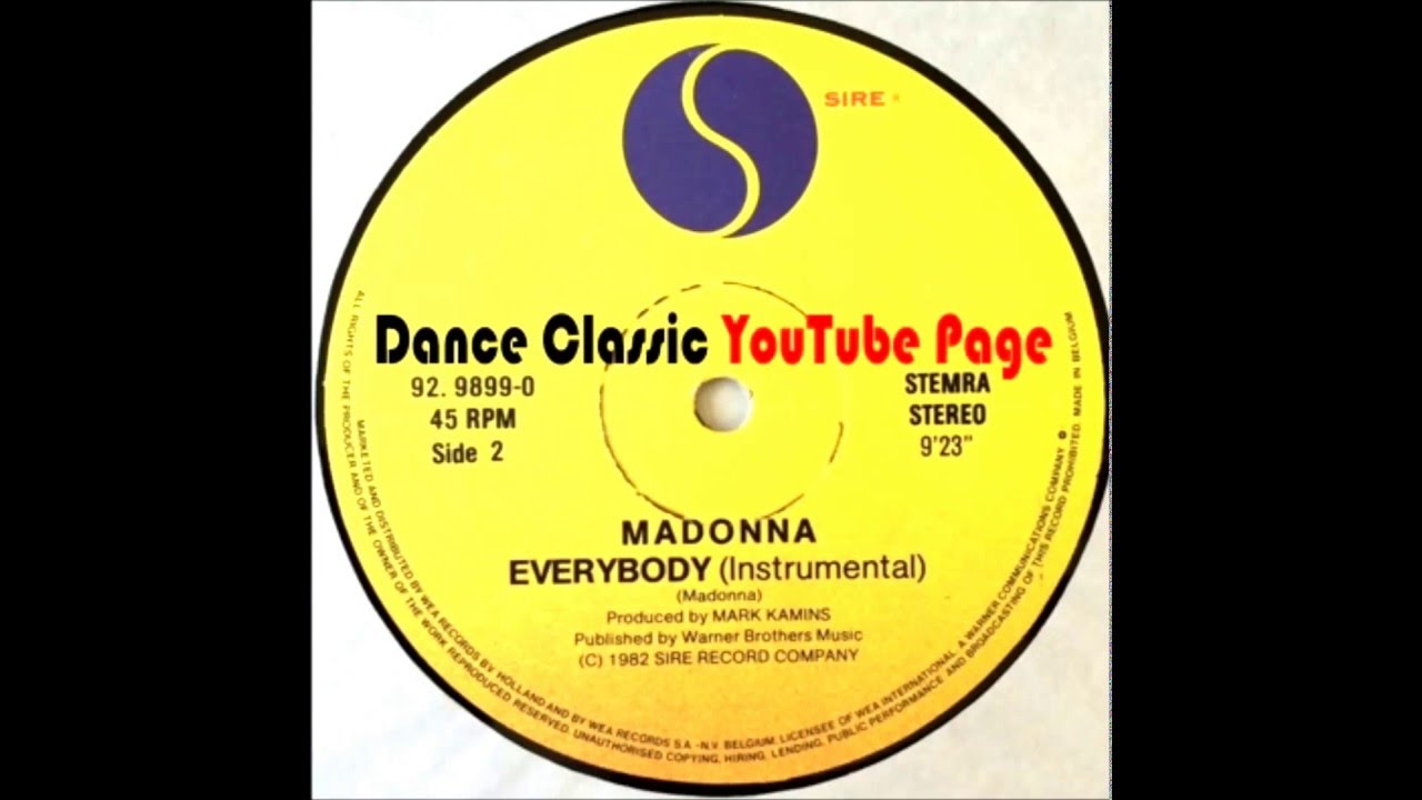 Madonna - Everybody (Instrumental)