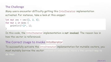 Understanding the IntoIterator Implementation for mut Vec in Rust