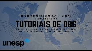 Projeto de Banco de Dados Geográfico 2: Modelo Conceitual Definição de Classes
