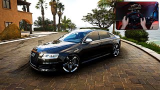 Quattro, Rain & Audi RS6 = Pure Driving Bliss | Logitech G923 Gameplay | FH5