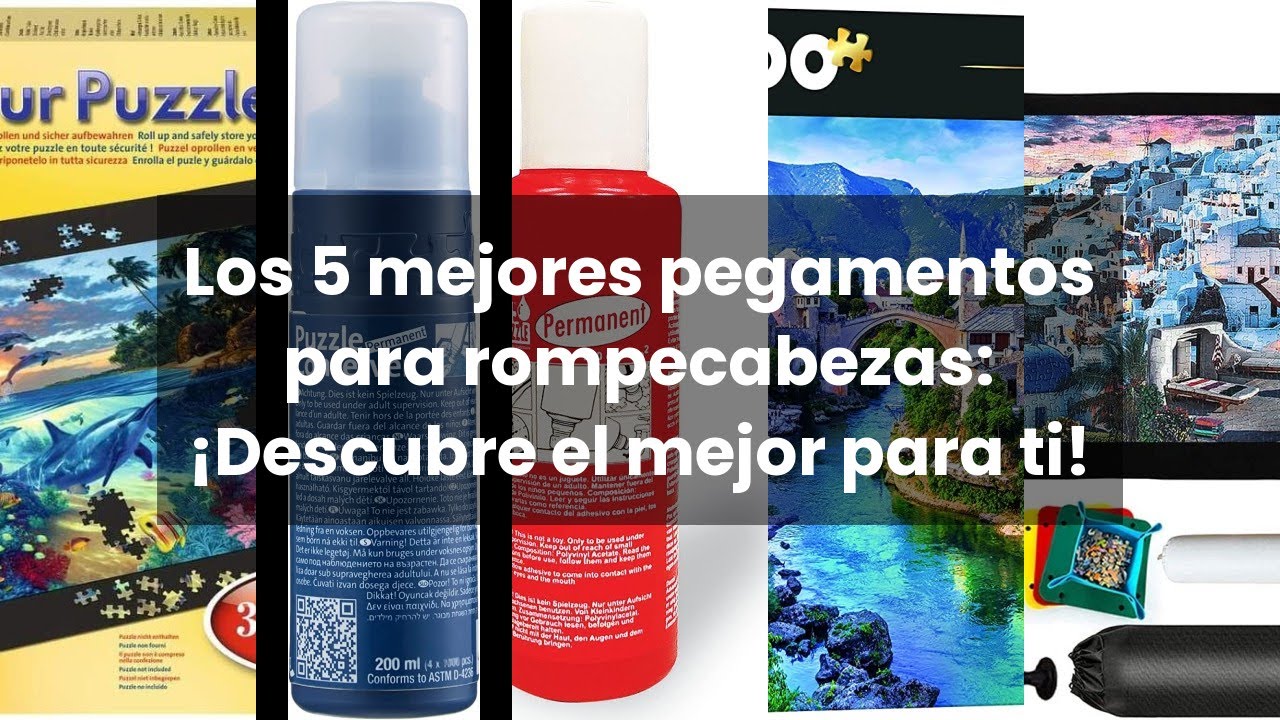 Pegamento para rompecabezas: Los 5 mejores pegamentos para rompecabezas:  ¡Descubre el mejor para ti! 