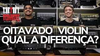 What is the DIFFERENCE between an OCTAVE accordion and a VIOLIN accordion? (feat. Tomate Acordeons)