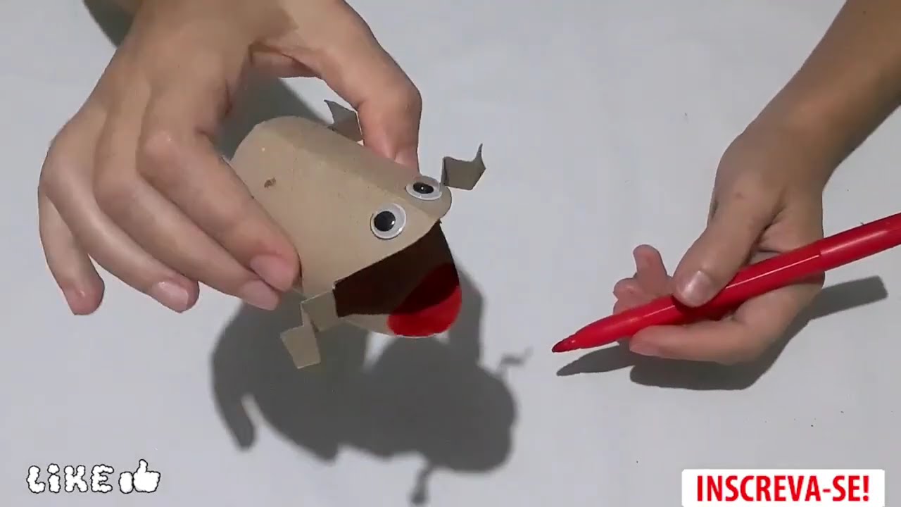 SAPO DE PAPEL QUE PULA: COMO FAZER PASSO A PASSO