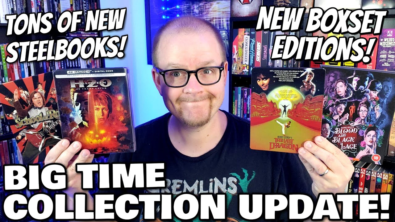 BIG TIME Bluray/4K Collection UPDATE! - New Steelbooks And Premium Boxsets!!!
