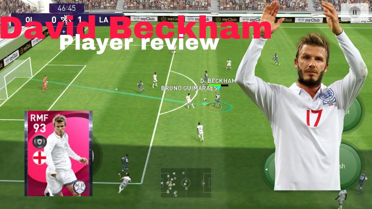 Review iconic moment player DMF 99 rated David Beckham- Pes 2021 Mobile