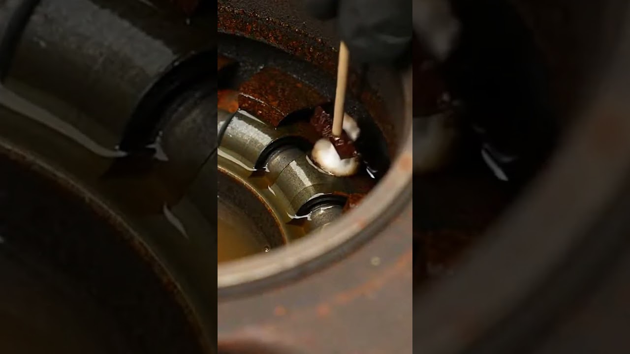 Extreme Rust Removal ASMR 🚂 | Frozen Railway Crank Spins Again 