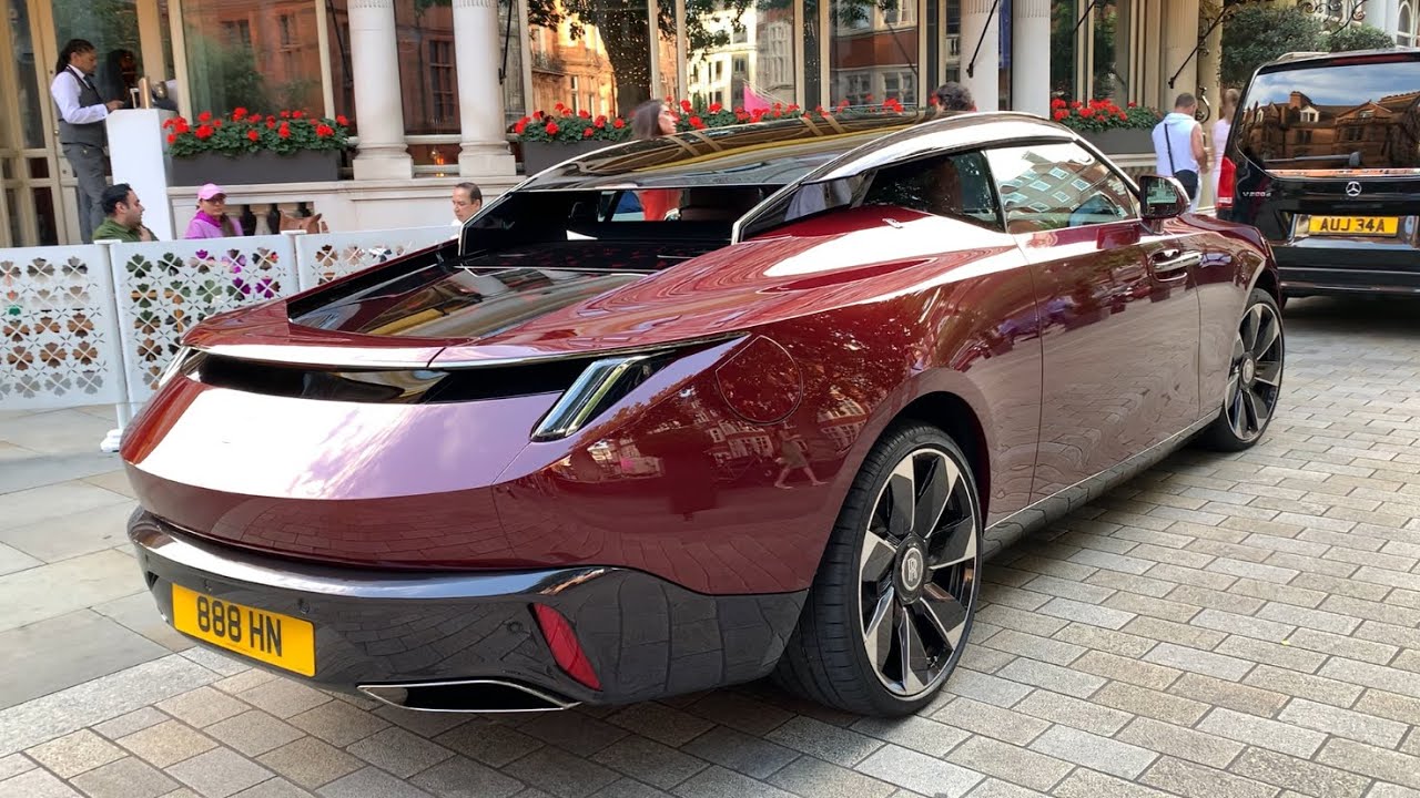 $30 MILLION 1 of 1 Rolls Royce La Rose Noire Droptail - First Time in London
