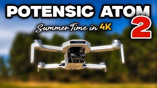 POTENSIC ATOM 2 - Full 4K Video & AR RTH Preview 