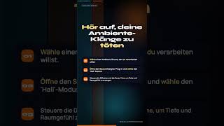 Ambient Workflow-Tipps: Raumgefühl mit Space Designer