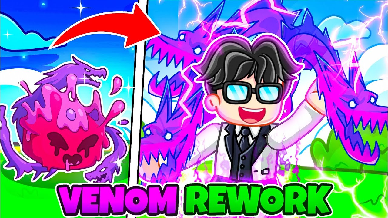 VENOM REWORK in Blox Fruits Roblox! - YouTube