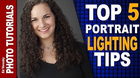 Top 5 Photography Portrait Lighting Tips