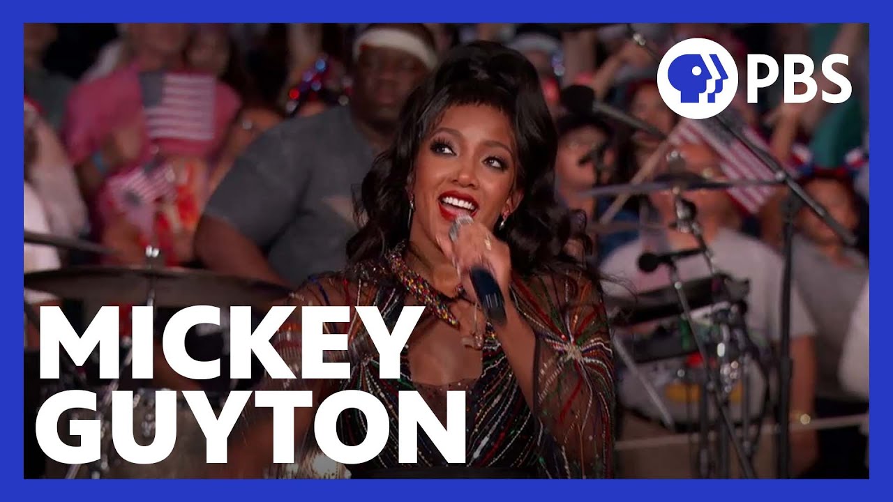 Mickey Guyton Sings "All American" A Capitol Fourth 2022 PBS YouTube